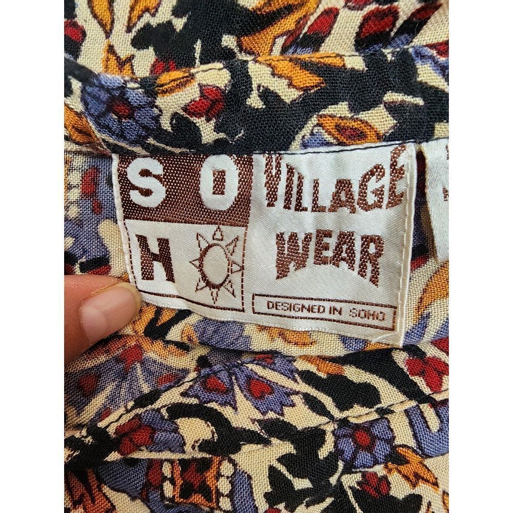 Soho Clothing Vibrant Colored Large Skirt  And Zip Waist Rayon 100% One Size‎ - Picture 10 of 12